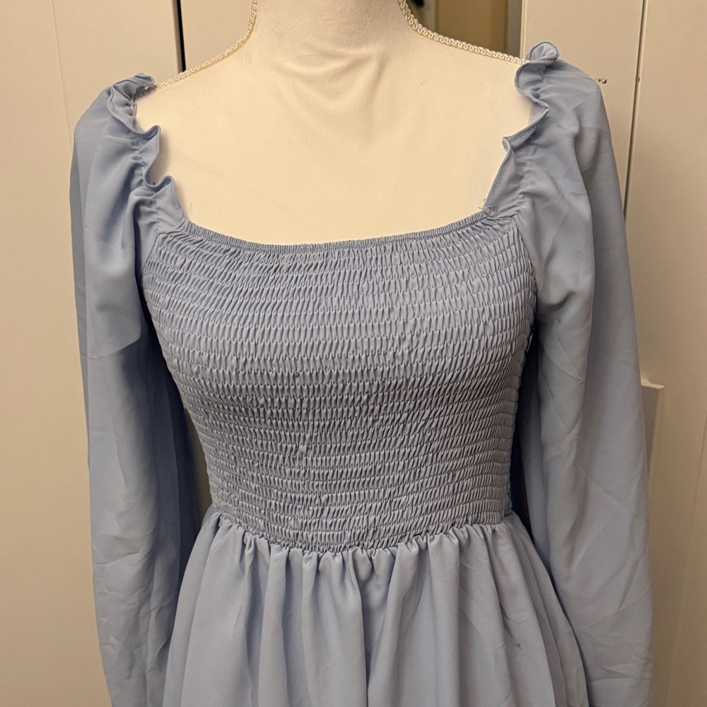 SHEIN Light Blue Dress - Picture 2 of 4